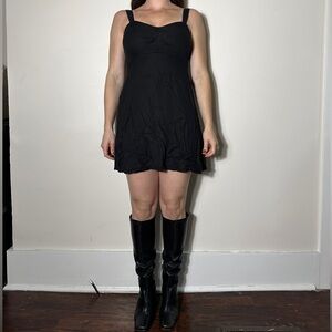 Old Navy Black Mini Dress Size XS NWT